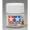 Tamiya Mini X-02 Gloss White 10ml Acrylic Paint