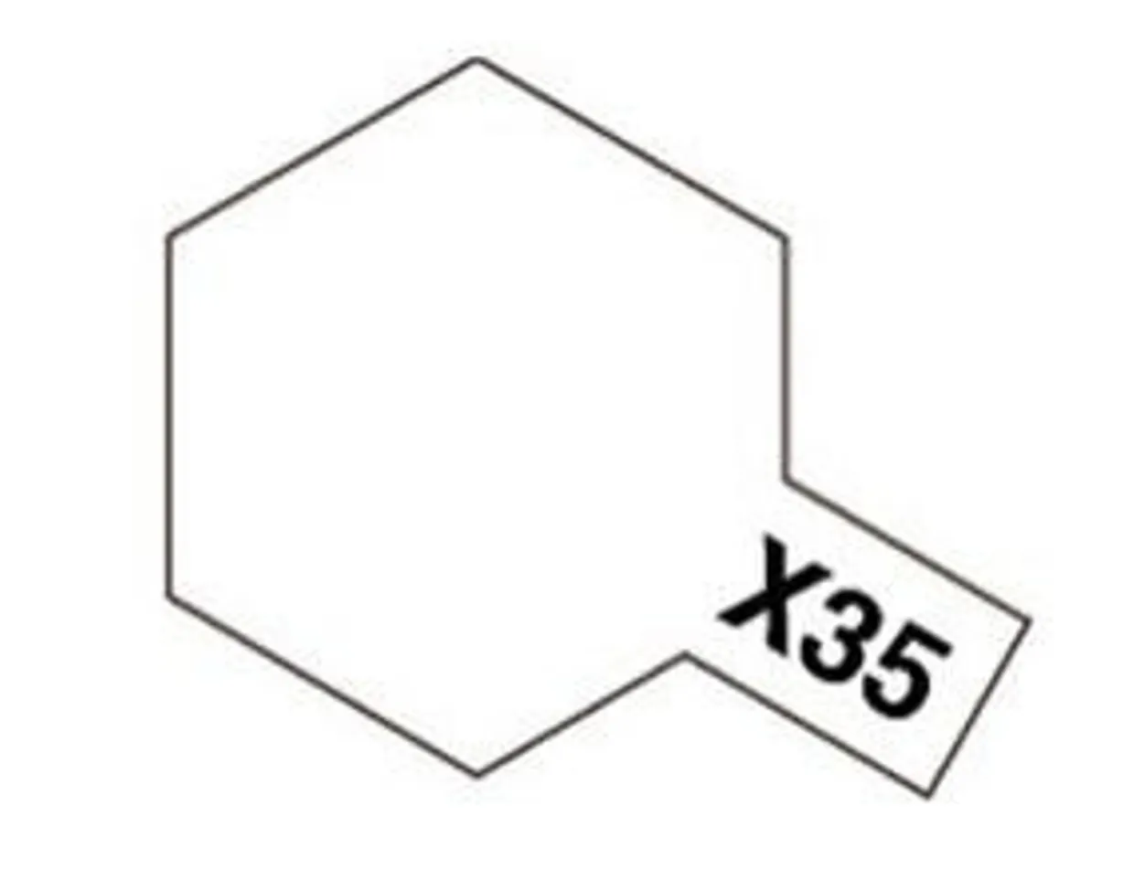 Tamiya Mini X-35 Semi Gloss Clear 10ml Acrylic Paint