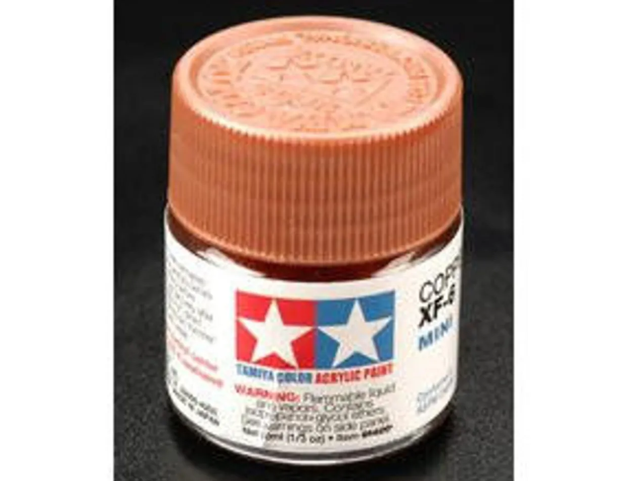 Tamiya Mini XF-06 Flat Copper 10ml Acrylic Paint