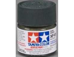 Tamiya Mini XF-61 Flat Dark Green 10ml Acrylic Paint