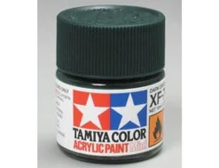 Tamiya Mini XF-70 Flat Dark Green 2 10ml Acrylic Paint