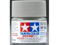 Tamiya Mini XF-83 Flat Medium Sea Grey 2 10ml Acrylic Paint