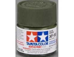 Tamiya Mini XF-58 Flat Olive Green 10ml Acrylic Paint