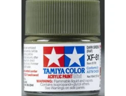 Tamiya Mini XF-81 Flat RAF Dark Green 2 10ml Acrylic Paint