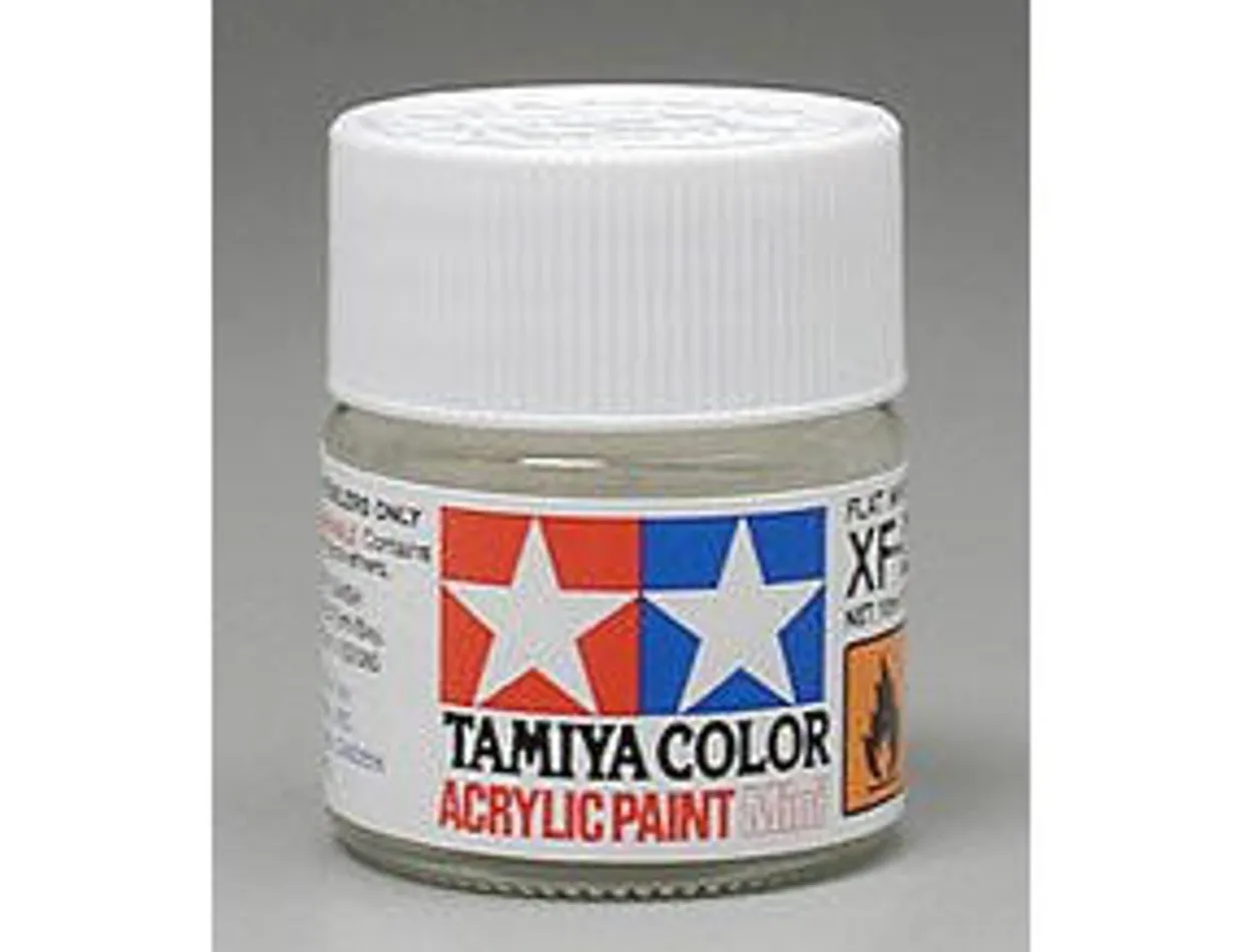 Tamiya Mini XF-02 Flat White 10ml Acrylic Paint