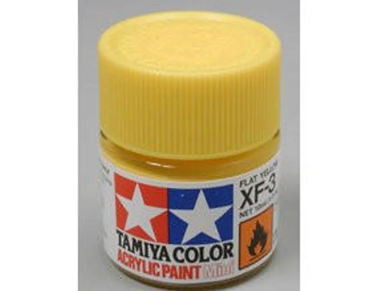 Tamiya Mini XF-03 Flat Yellow 10ml Acrylic Paint