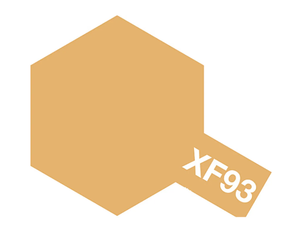 Tamiya Mini XF-93 Light Brown DAK 1942 10ml Acrylic Paint