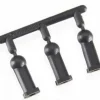 Tamiya 4mm Adjuster Black (3pcs) Buggy Champ/Sand Scorcher