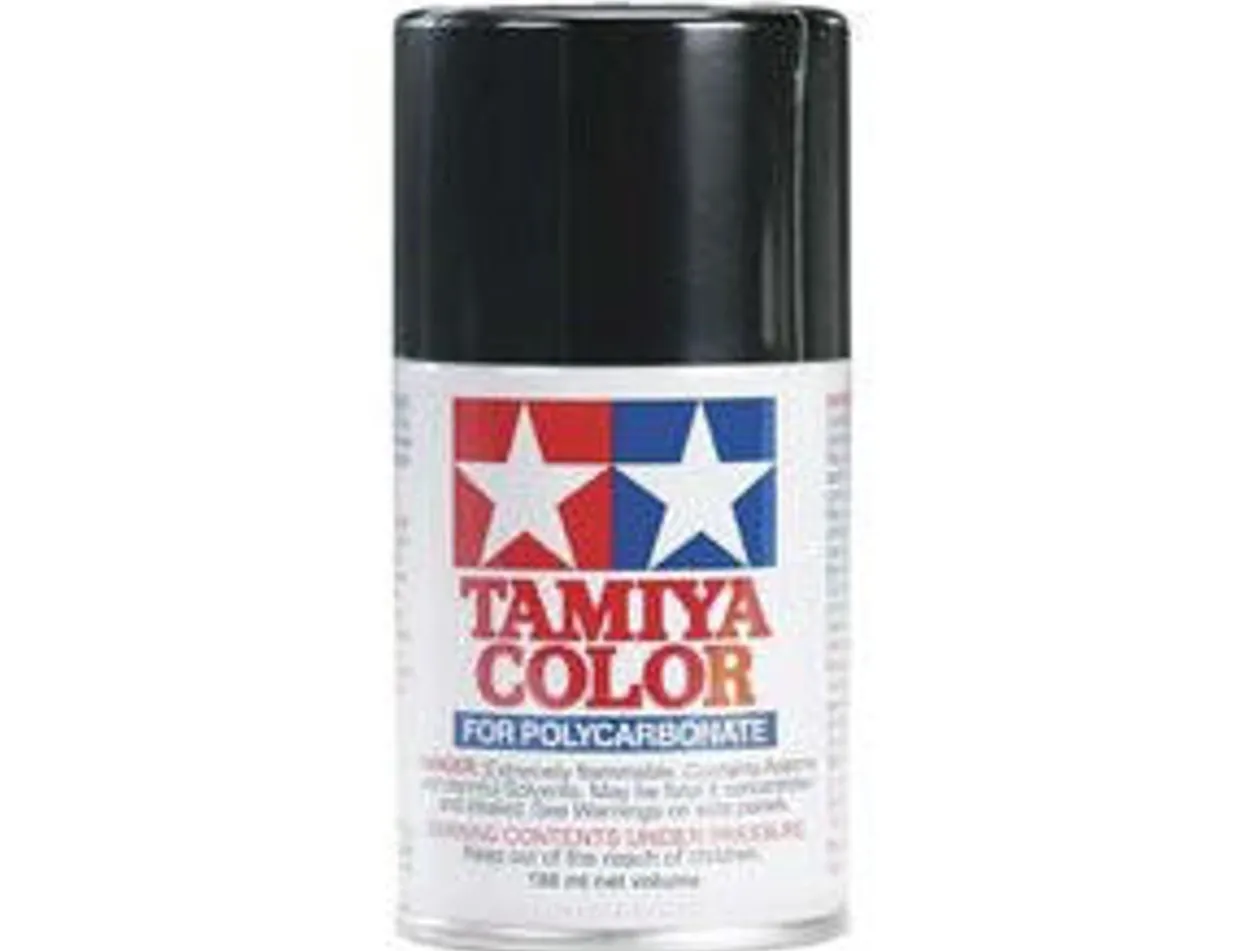 Tamiya PS-5 Black Polycarbonate Spray Paint