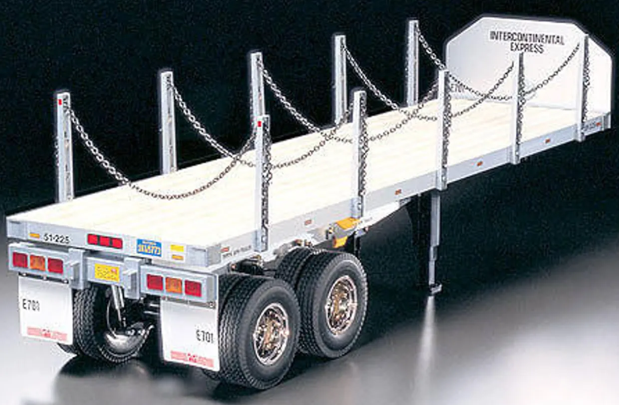 Tamiya RC 1/14 Flatbed Trailer Model Kit