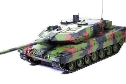 Tamiya RC 1/16 Leopard 2A6 Full Option (Green) Expert Built RTR