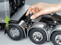 Tamiya RC 1/14 Scania 770S 8x4/4 Truck Model Kit - Pre-Painted