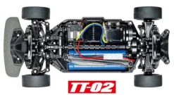 Tamiya RC Ford Escort Cosworth 1998 TT-02 Model Kit