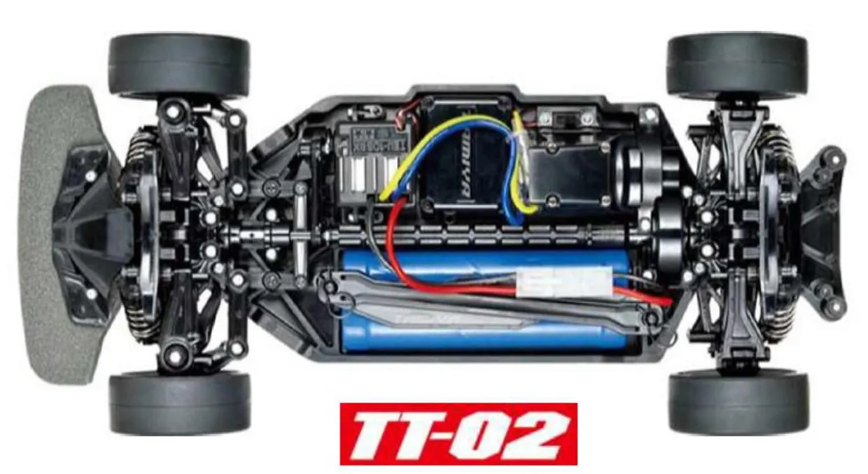 Tamiya RC Ford Escort Cosworth 1998 TT-02 Model Kit
