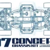Tamiya RC M-07 Chassis Concept Model Kit