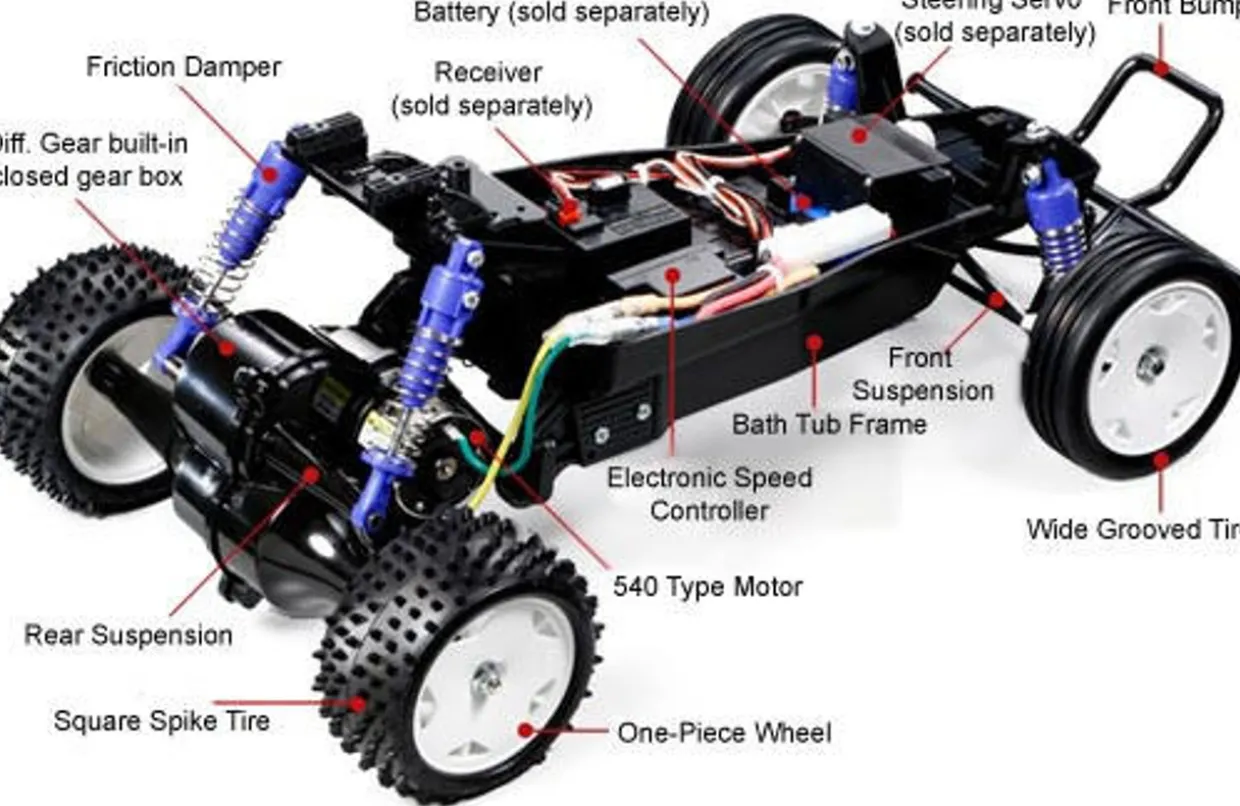 Tamiya RC Rising Fighter Model Kit