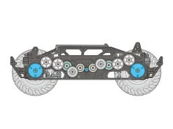 Tamiya RC Squash Van GF-02 Model Kit