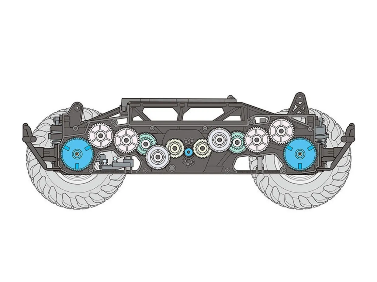 Tamiya RC Squash Van GF-02 Model Kit