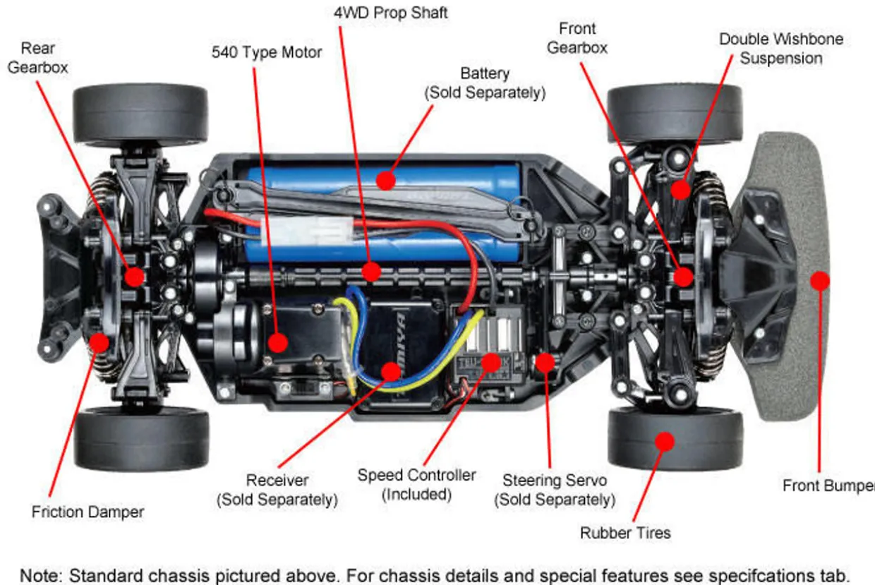 Tamiya RC Subaru Impreza Monte Carlo 99 TT-02 Model Kit