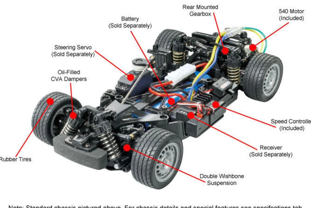 Tamiya RC VW Classic Beetle M-06 Model Kit