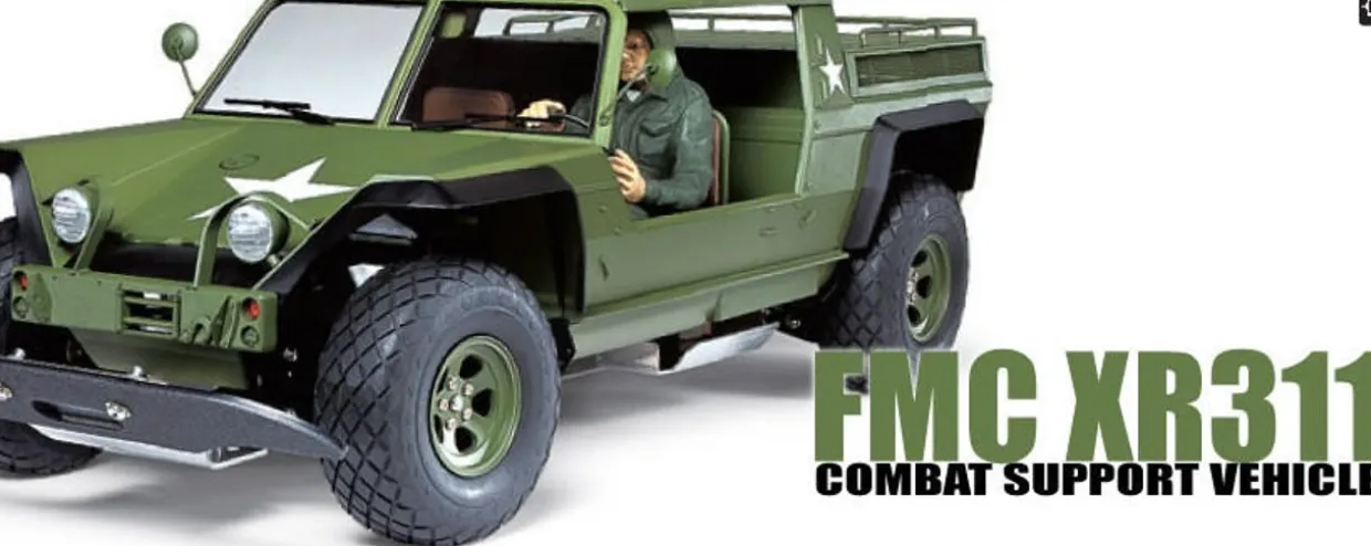 Tamiya RC XR311 Combat Support Vehicle Model Kit