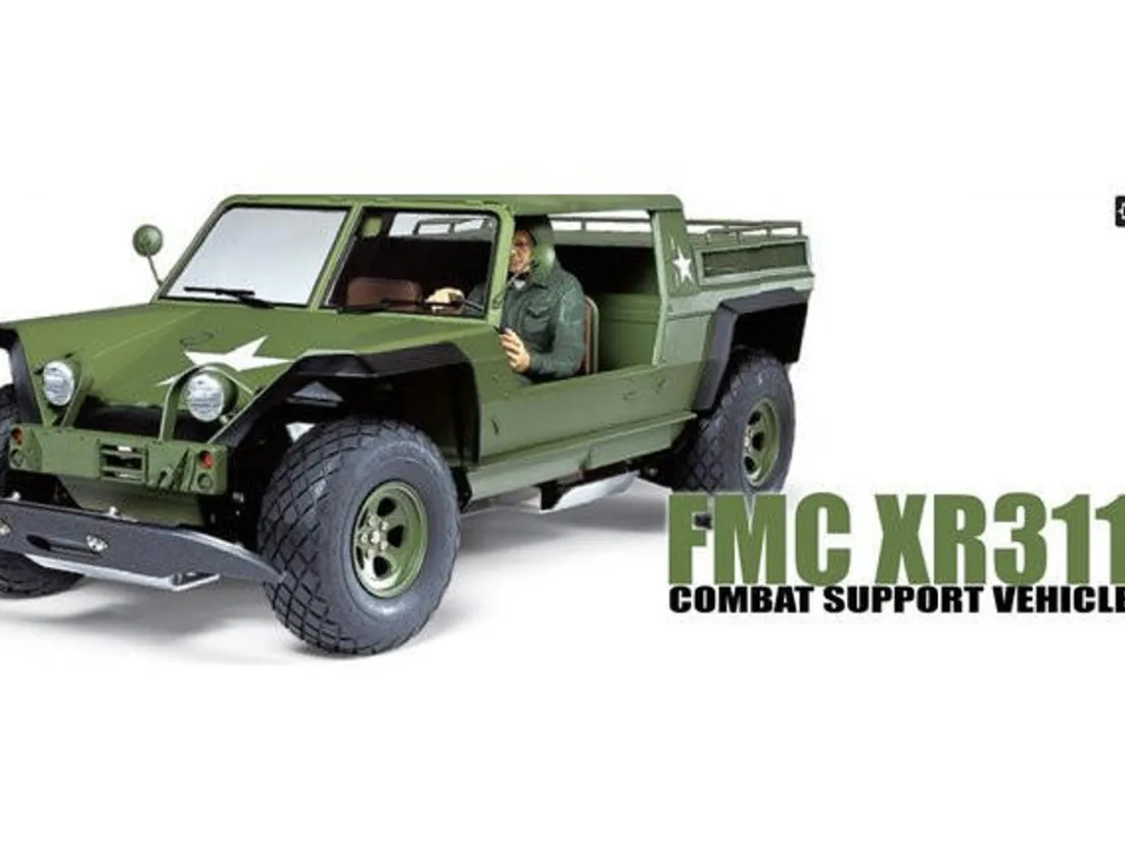 Tamiya RC XR311 Combat Support Vehicle Model Kit