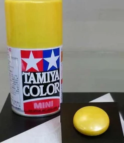 Tamiya TS-97 Pearl Yellow Acrylic 100ml Spray Paint