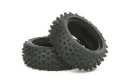 Tamiya 4WD Square Spike Front Tyres RC Spare Part