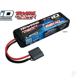 Traxxas 5800mAh 7.4v 2S 25C LiPo iD Power Cell Battery Battery (TRX Plug)