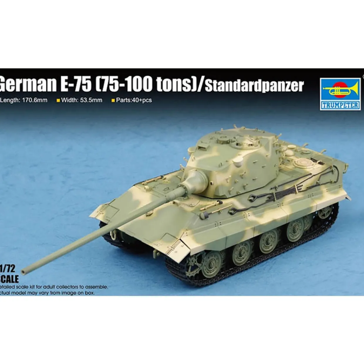 Trumpeter 1/72 E75 Standardpanzer