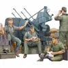 Trumpeter 1/35 German Anti-Aircraft Crew Model Figures