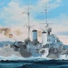 Trumpeter 1/350 HMS Scylla Dido-class Light Cruiser