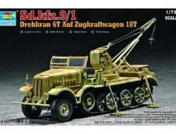 Trumpeter 1/72 Sd.Kfz.9/1 Famo 18T with Bilstein Crane