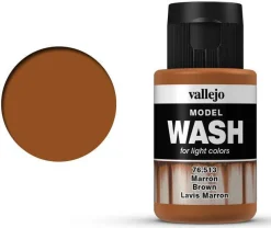 Vallejo Acrylic Wash 35ml Brown