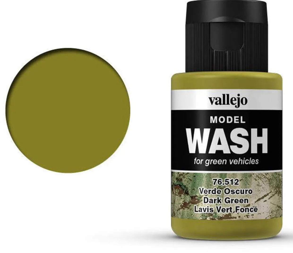 Vallejo Acrylic Wash 35ml Dark Green