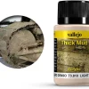 Vallejo Acrylic Weathering Effects 40ml Light Brown Thick Mud
