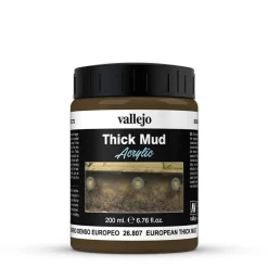 Vallejo Acrylic Weathering Effects 200ml European Thick Mud