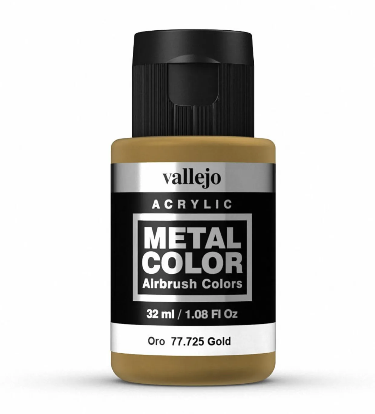 Vallejo Metal Color 725 32ml Gold Acrylic Paint