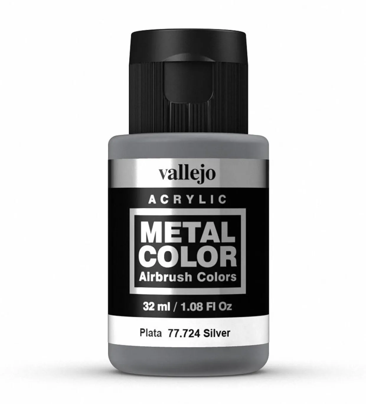 Vallejo Metal Color 724 32ml Silver Acrylic Paint