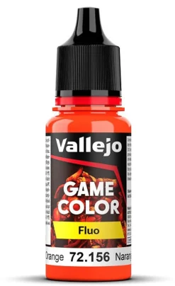 Vallejo 17ml Game Color 156 Fluorescent Orange