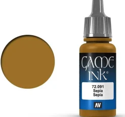 Vallejo 17ml Game Color Ink Sepia