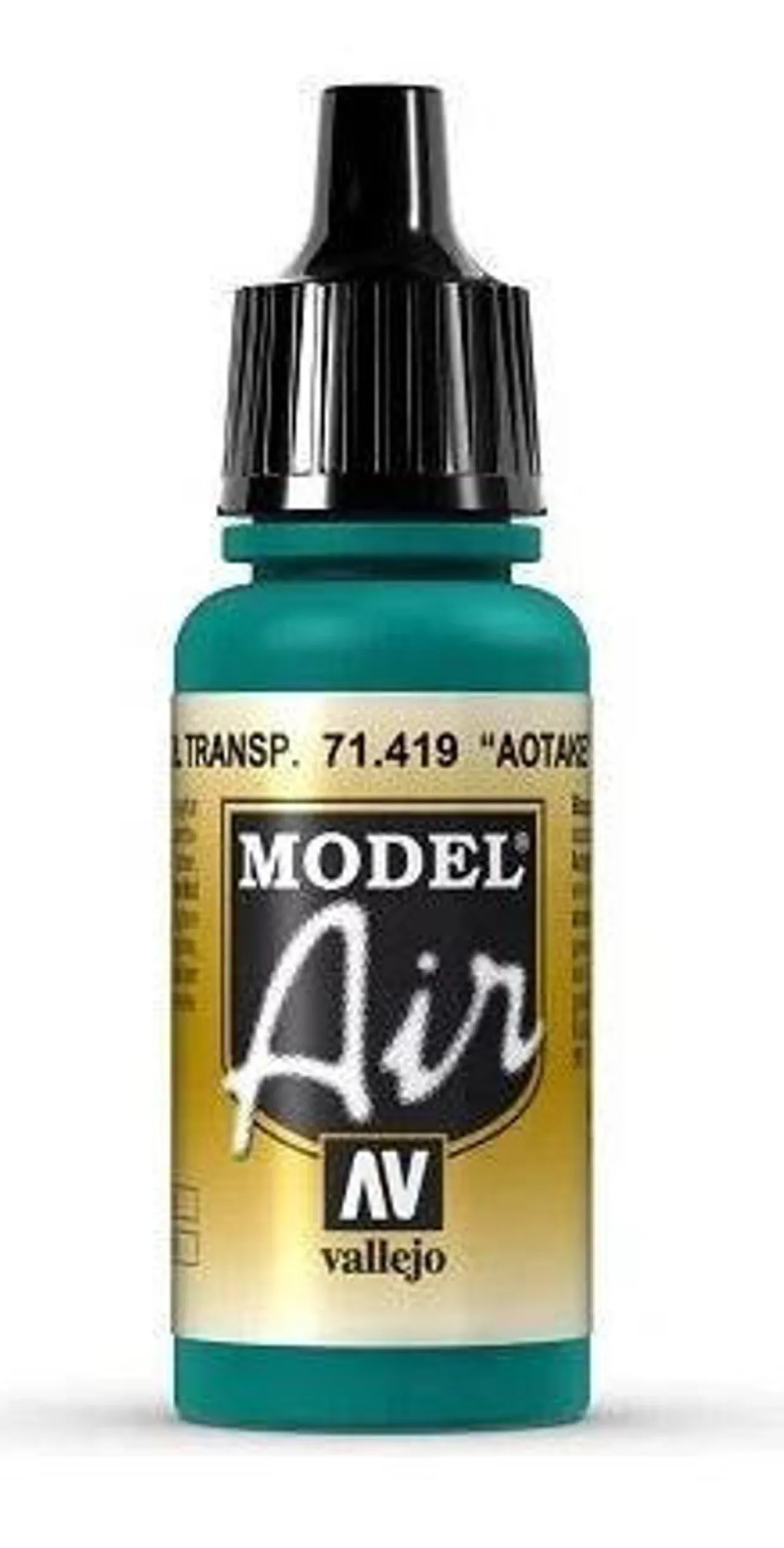 Vallejo Model Air 419 17ml Aotake' Translucent Blue Matt Acrylic