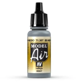 Vallejo Model Air 307 17ml BS Medium Sea Grey Matt Acrylic