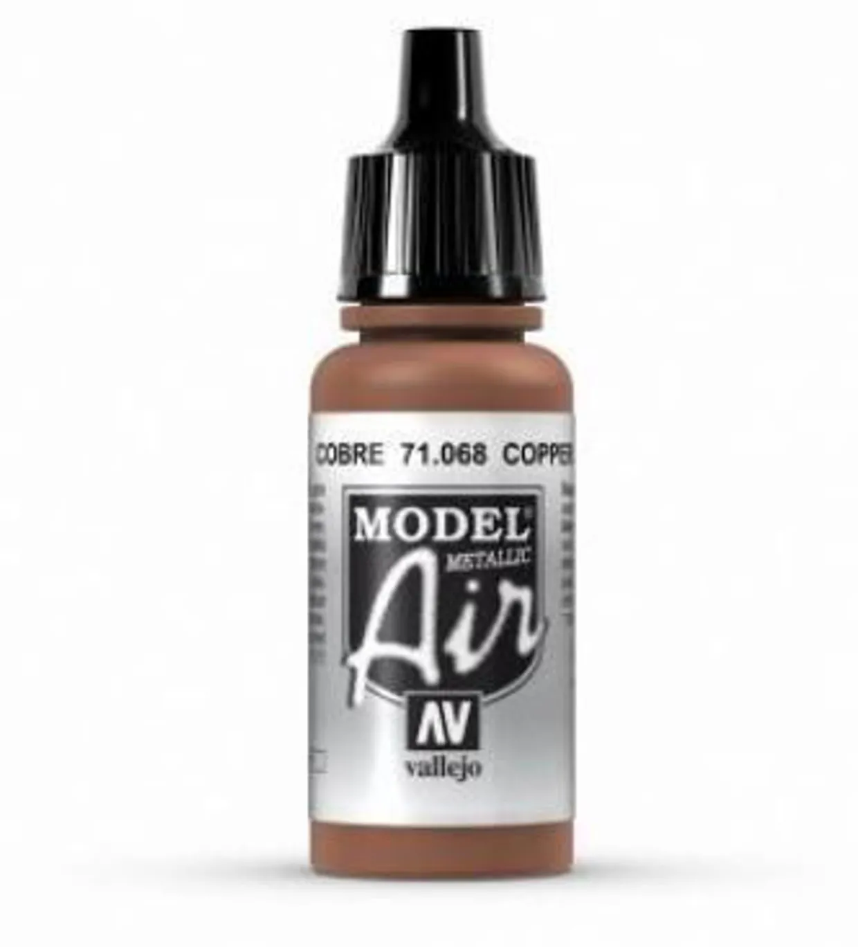 Vallejo Model Air 068 17ml Copper Metallic Acrylic