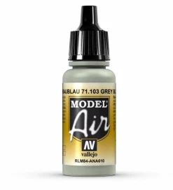 Vallejo Model Air 103 17ml Grey Green RLM84 Matt Acrylic