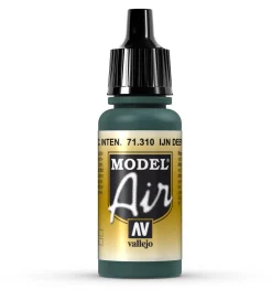 Vallejo Model Air 310 17ml IJN Deep Dark Green Matt Acrylic