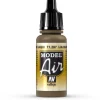 Vallejo Model Air 287 17ml Khaki Brown Matt Acrylic