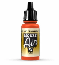 Vallejo Model Air 086 17ml Light Red Matt Acrylic