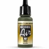 Vallejo Model Air 092 17ml Medium Olive Matt Acrylic