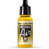 Vallejo Model Air 002 17ml Medium Yellow Matt Acrylic